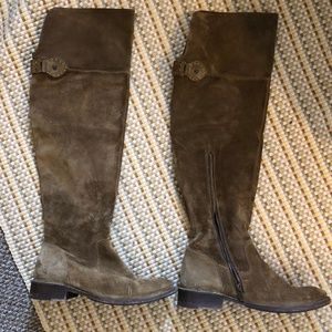 Frye Shirley Over the Knee Suede Boots